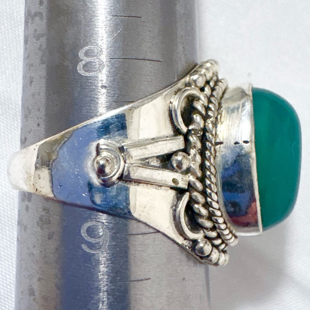 Adjustable Cuff Bracelet With 3 Ring Set - image 8